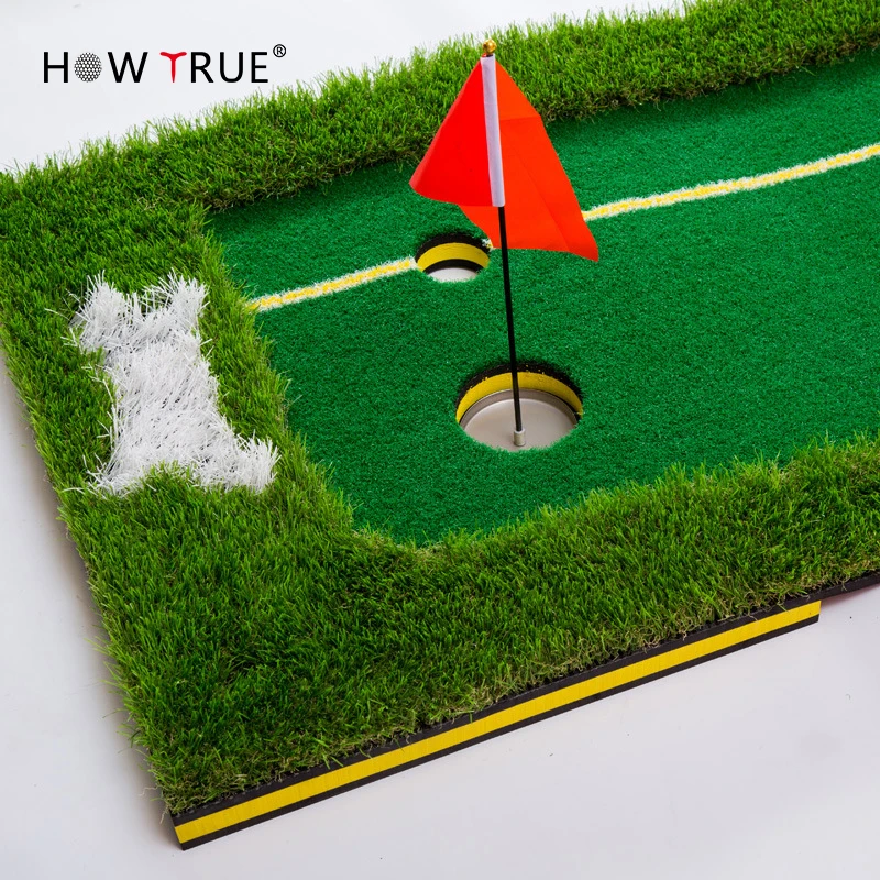 Golf Putting Trainer Emulation Lawn Putting Blanket Home Office Green Mini Golf Products