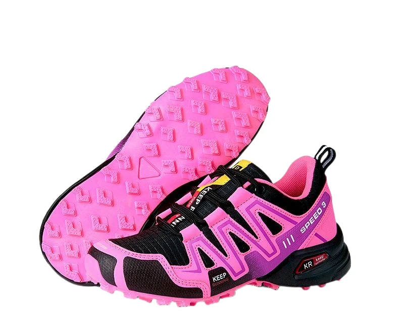 NEW Unisex Solomon Speed Cross Gripping Cushioning Hiking Shoes for Cross-Country Running and Trekking