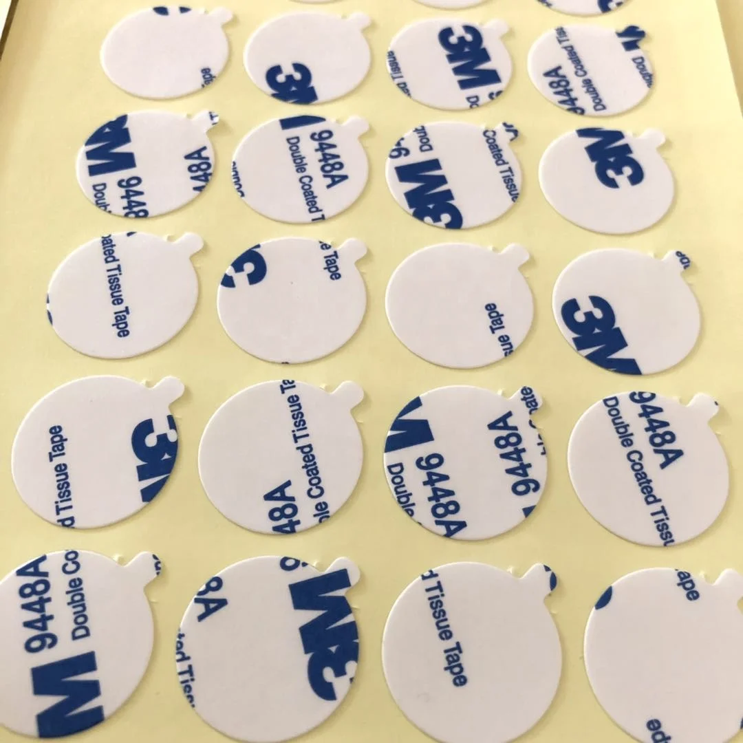 
30MM Strong Adhesive, Round Double Sides Adhesive Sticker For Wax Stamp 