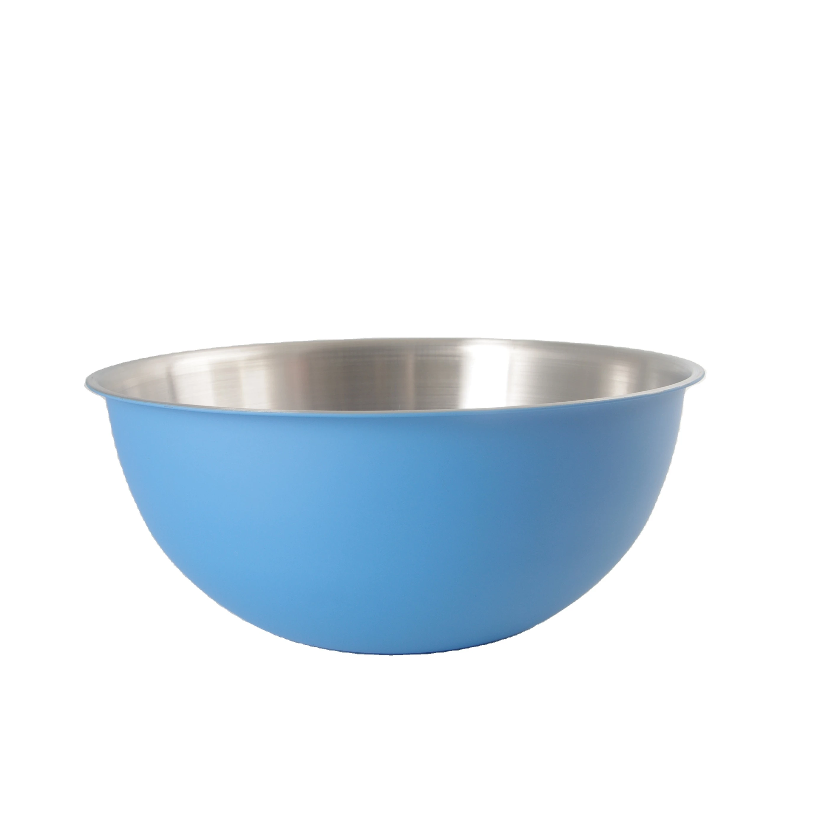 Stackable Multi-purpose Custom Stainless steel Egg Beating Bowl Salad Bowls set Kitchen Mixing Bowl for Vegetable Fruits