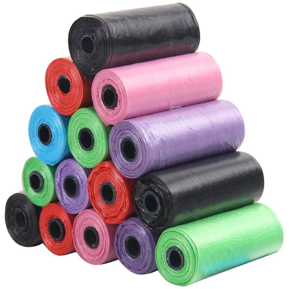 hot sale earth eco friendly biodegradable cute smooth texture dog poop bags pet