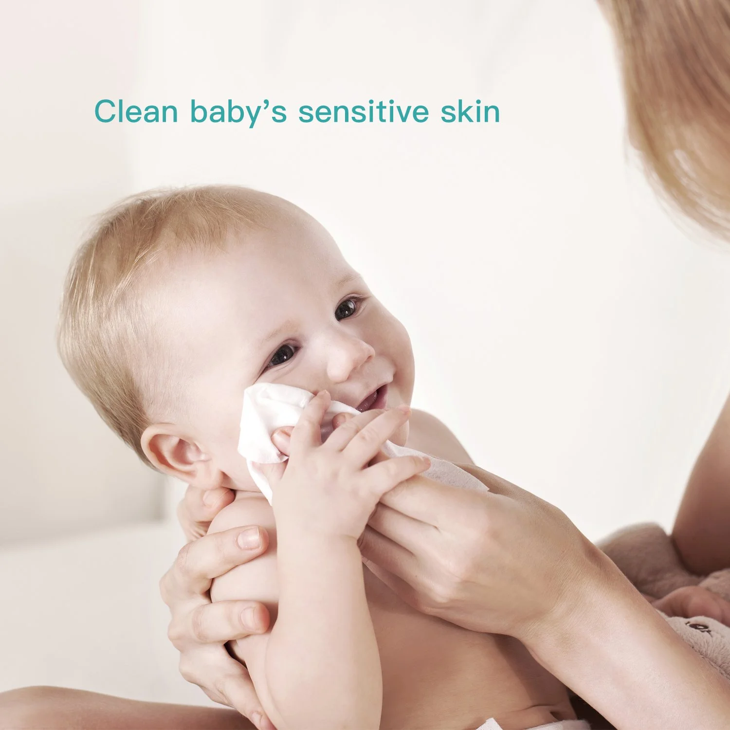 Purcotton Custom Logo Hypoallergenic Baby Saline Nose Gum Pacifier Wipes Unscented Saline Baby Wipes