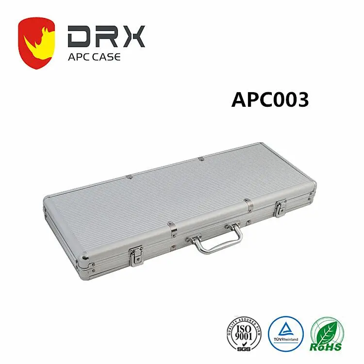 
Larger aluminum flight case Briefcase Aluminum Metal Hardware 