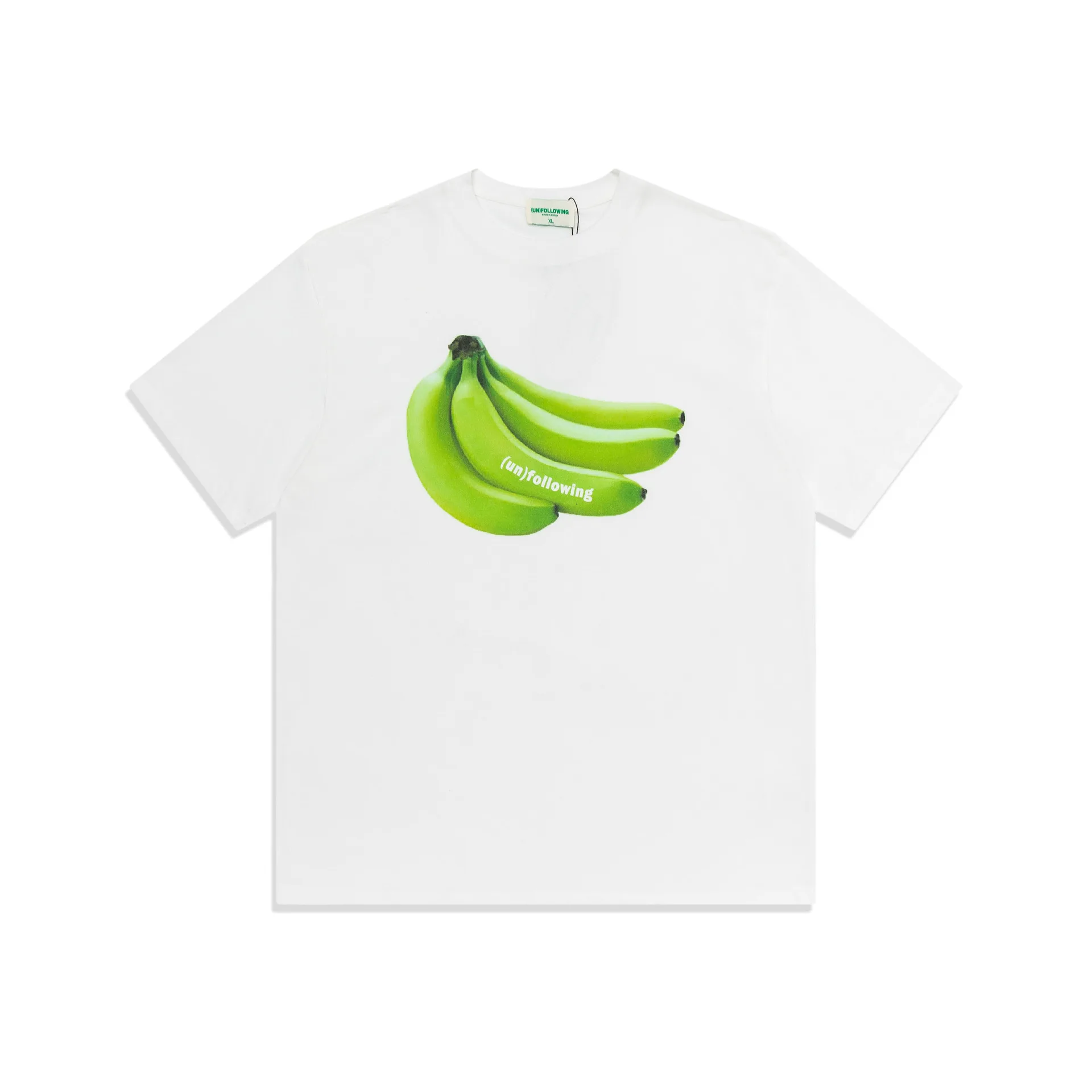Chian Pure Cotton Banana-Print Fashion Short-Sleeved T-Shirt For Casual Daily Wear T Shirt For Men