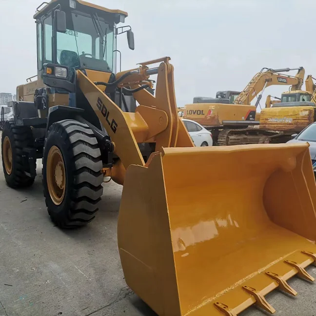 Подержанный колесный погрузчик SDLG подержанный LinGong956 оригинальный для продажи по более низкой цене