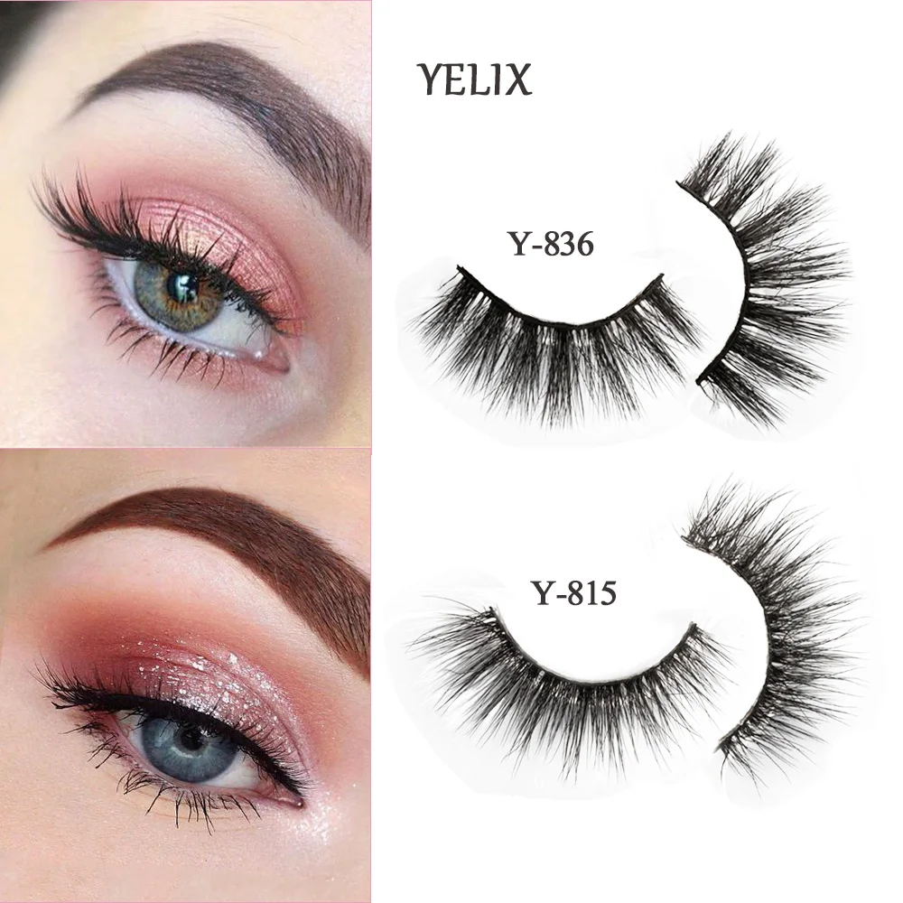 Yelix Cruelty Free Flare Volume Messy Fluffy Lash with Luxury Fashion