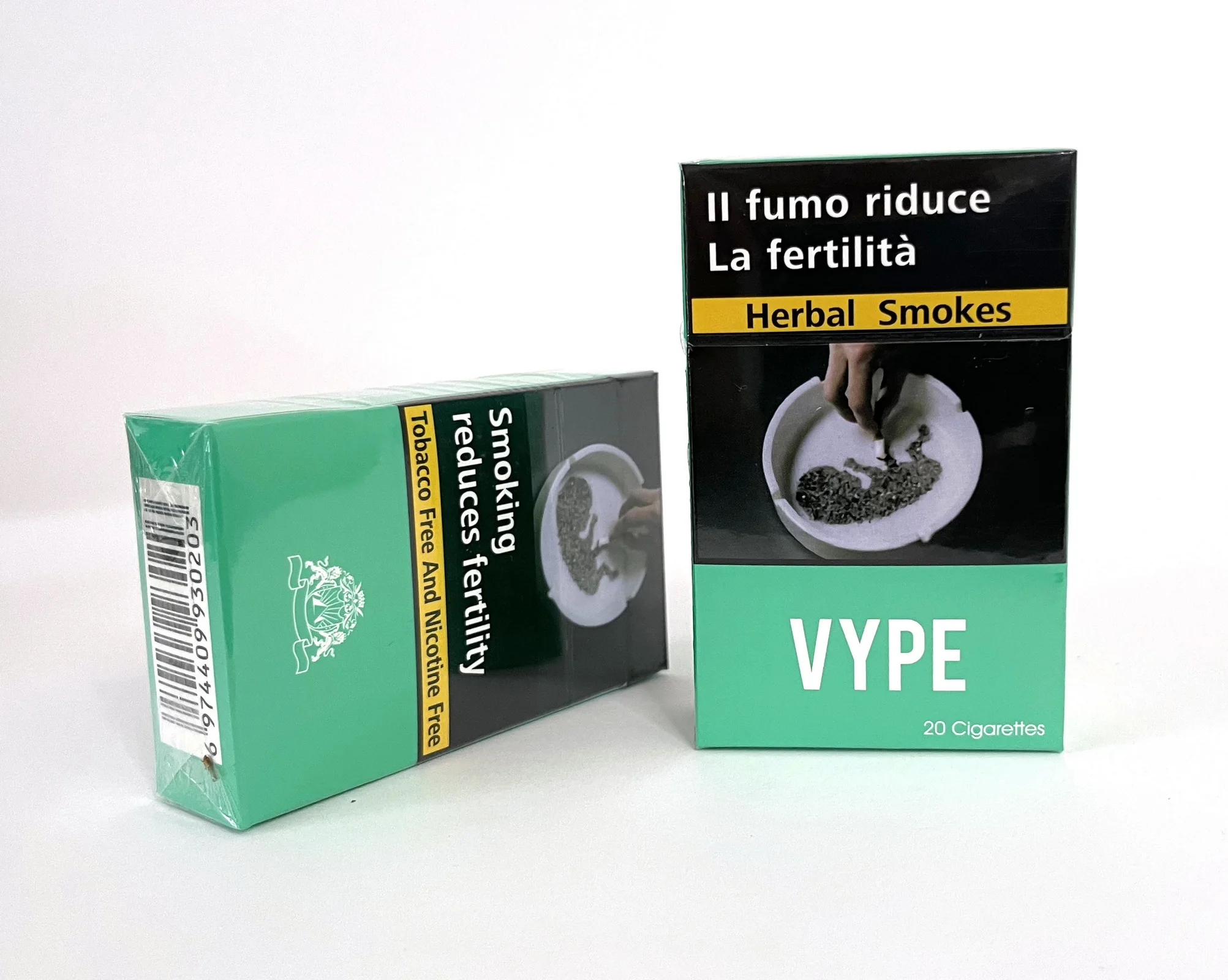 Luxury Holographic Customize Design King Size Cardboard Cigarette Packs Carton