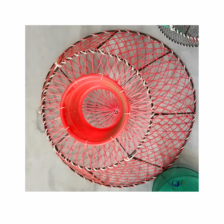 Professional production of high quality galvanized steel wire cage shrimp and crab trapping cage