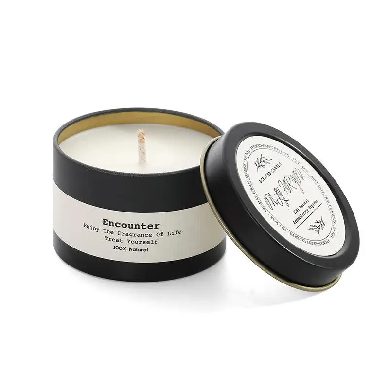 Muran customized Scented Soy Candle Home Decor  Candle Jar Scented Soy Wax Scented Candle Set Luxury Natural Aromatherapy