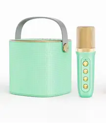 New Portable Wireless  Karaoke Microphone Speaker Bluetooth Music Sound Box Mini Subwoofer KTV Outdoor Speaker Box Family