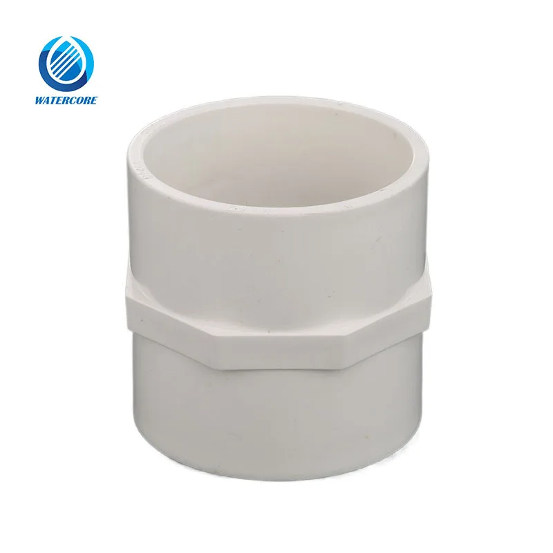 1/2 inch to 4 inch PVC Pipe Fitting Plastic Male Female Adapter for water supply ASTM Sch40 D2466 Standard