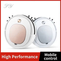 2022 wholesale New Smart Cleaning Robot USB 1500mAh White Dust Removal Robot Multifunctional 3 in 1 Indoor Robot Vacuums