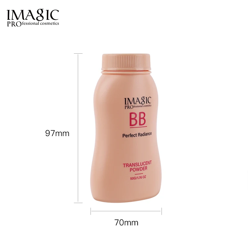 IMAGIC Smooth BB Powder Oil-Control Loose Powder for Women Face Foundation Waterproof Powder Beauty Makeup