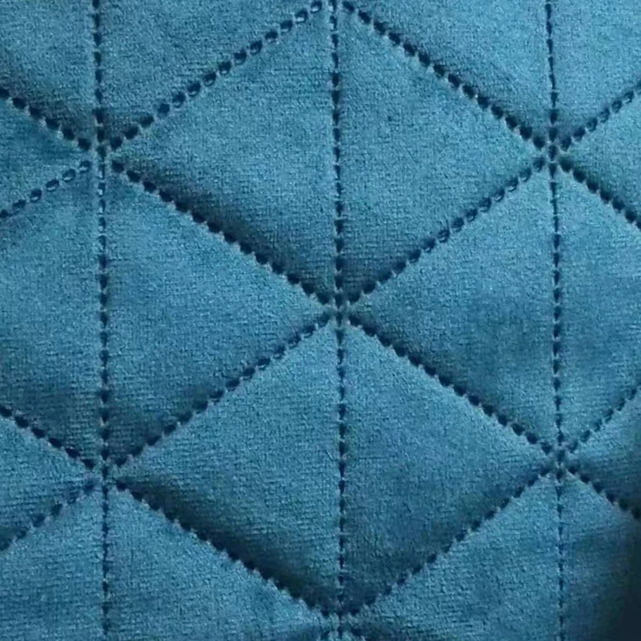 
velvet ultrasonic quilting fabric 