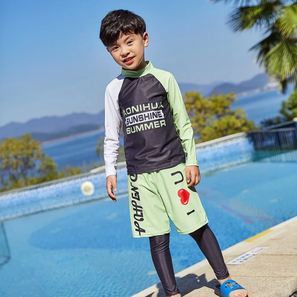 AOSHILI High Quality 2019 Wholesale Kids Children Swimwear Bathing Suits Kids