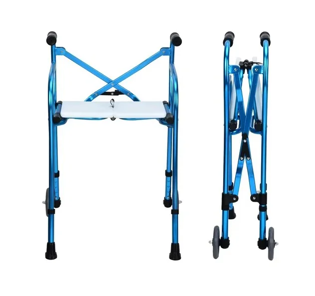 Rollator For Elderly People folding Rollator mobility Walking Aid with small tabletop