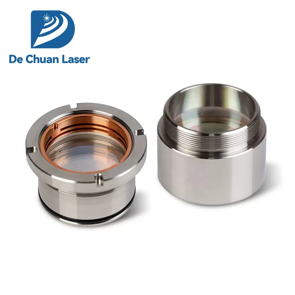 Dia.28mm 30mm 37mm 38.1mm F75 F100 F125 F150 F155 F200 Fused Silica Fiber Laser Collimator Focus Lens For Raytools Cutting Head