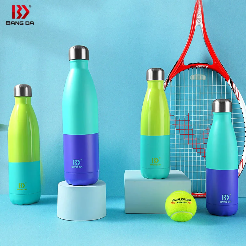 
New Style Sport cola shape Water Bottle 316 Stainless Steel Insulated Thermos Flask 