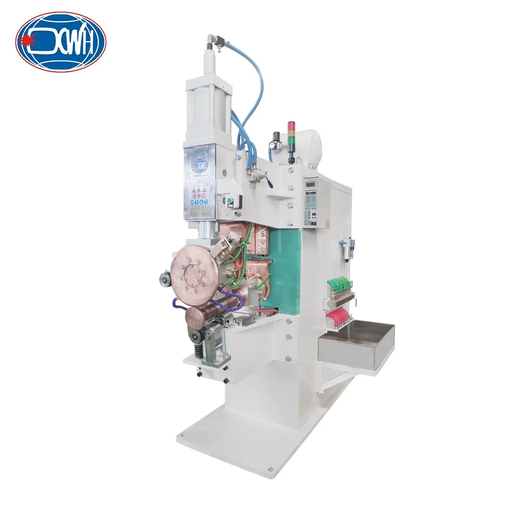 Galvanized Stainless Steel Longitudinal Fuel Tank Aluminum Semi Auto Rolling Side Seam Welding Machine