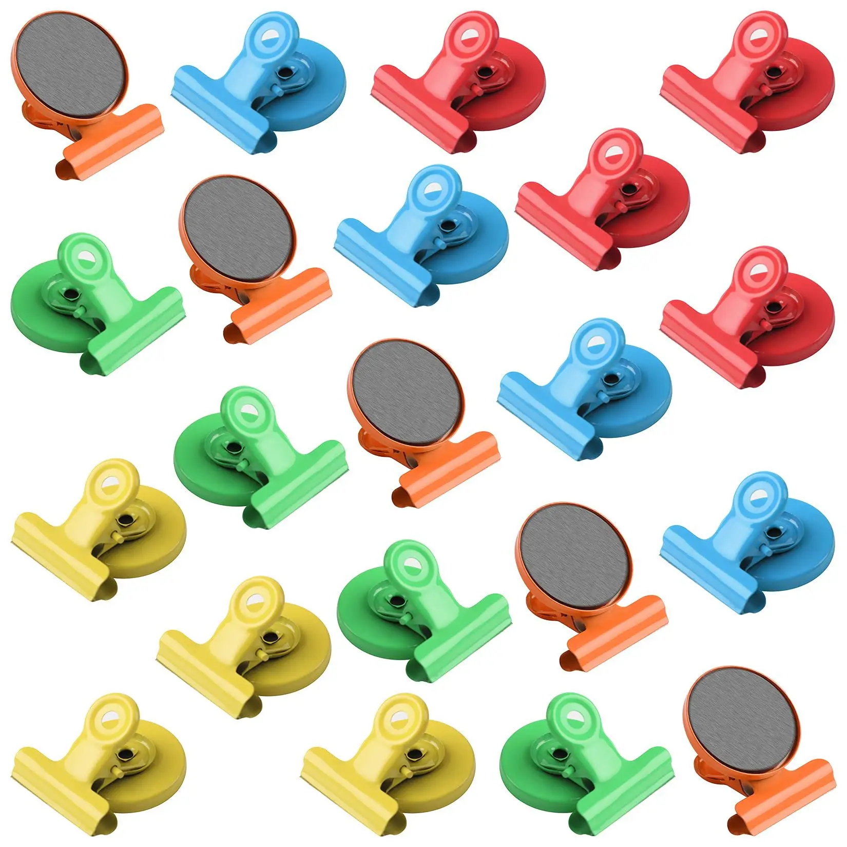 10Pack Refrigerator Magnets Magnetic Clips Fridge Magnets Magnetic Clips Perfect for Note List Photo Displays Home Office Use