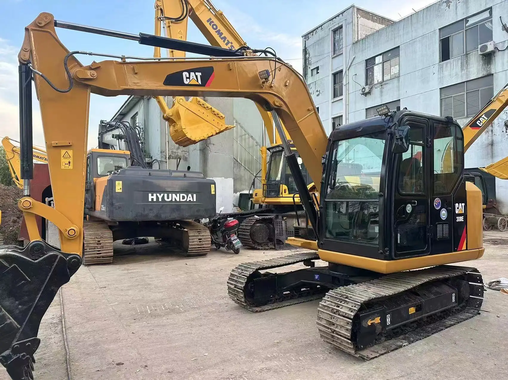 Лидер продаж оригинальный японский экскаватор ZIHUI Uesd Caterpillar 308E высококачественный в хорошем состоянии подержанный Cat