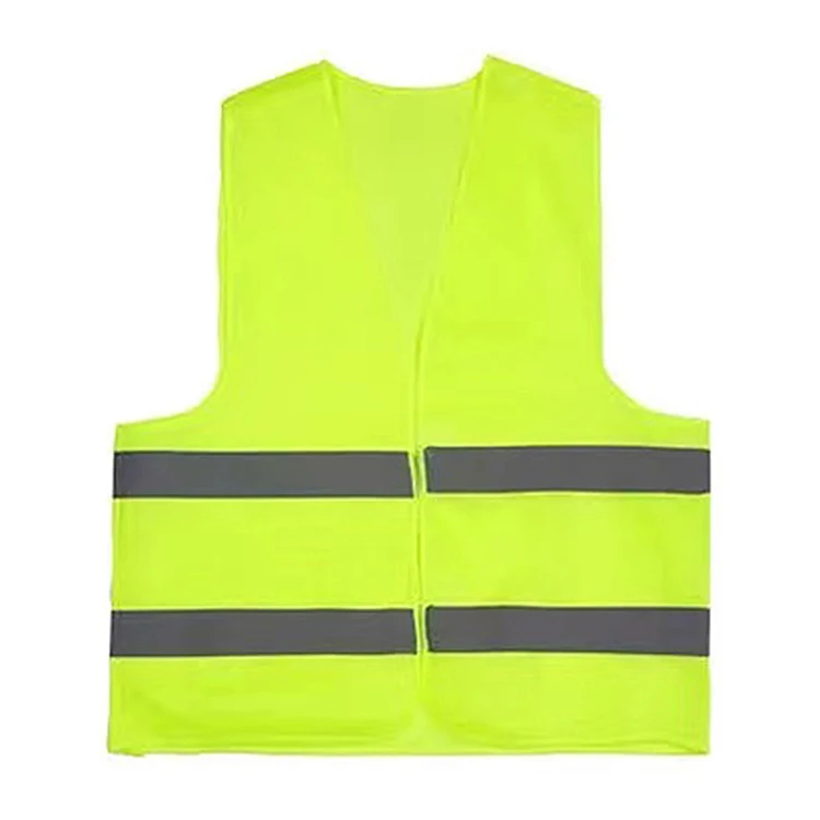 Fluorescent Yellow and Green Polyester Reflective Outdoor Safety  Fashion Cheap  Reflector Jackets