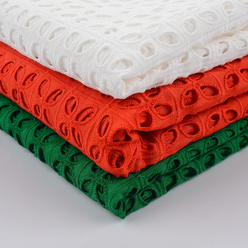 2019 африканский гипюр, французская переработанная хлопчатобумажная кружевная ткань