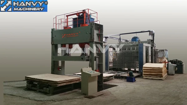 Гидравлические Горячие прессы SIEMENS PLC для фанеры