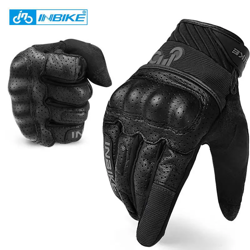 Men Racing New Motorbike Gloves Racing Best GP PRO Real Genuine Leather Long Motorcycle Gloves For Sale