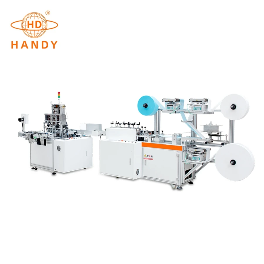 Максимальная скорость 180 шт./мин полностью автоматическая машина для изготовления 3-слойной маски для лица, хирургическая медицинская машина для изготовления масок для лица