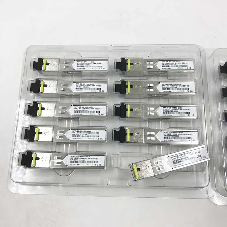 BIDI SFP 1.25G 1310nm/1550nm Optical Module 20km