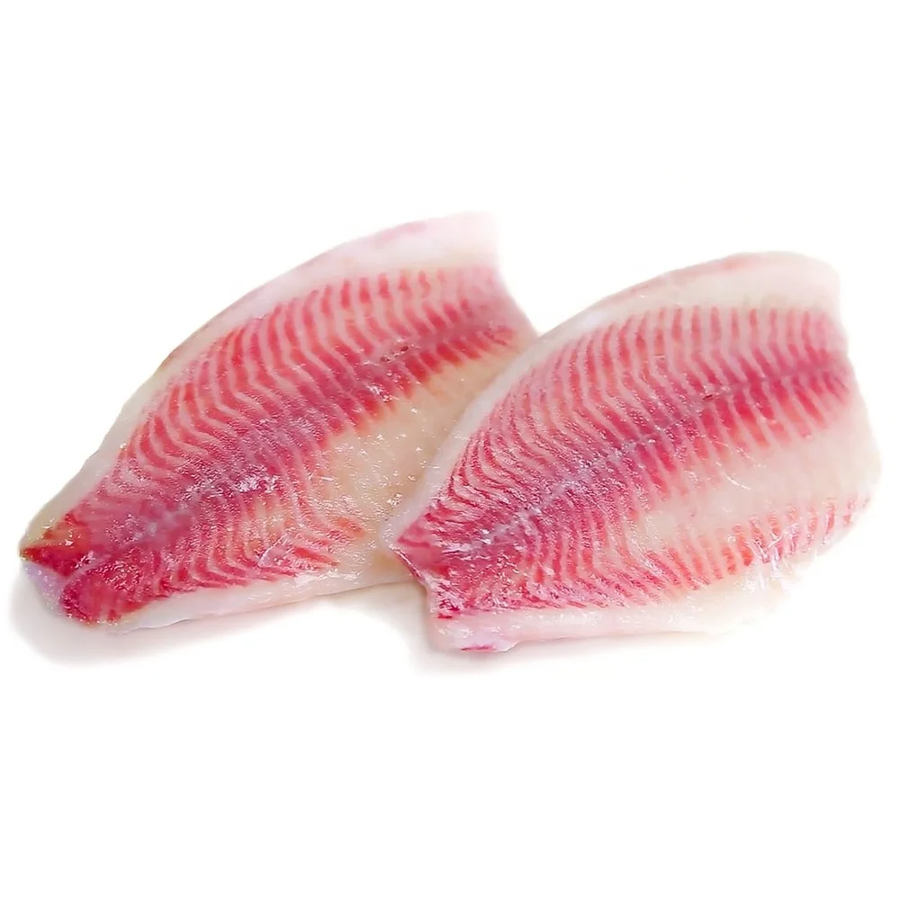 HACCP Approved Best Quality Of Frozen IQF Bulk Tilapia Fillet Fish With Skinless & Boneless Fillet