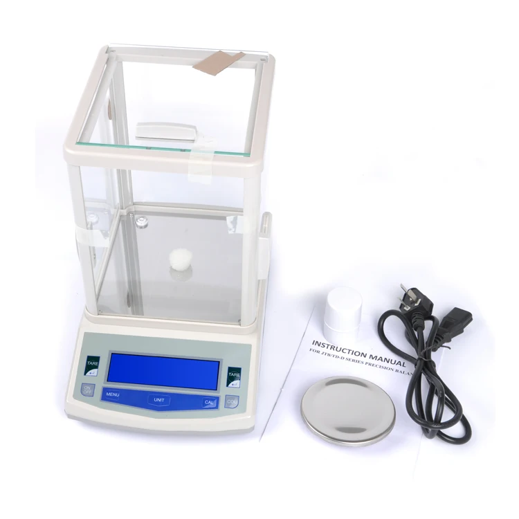 1mg 300g load cell LCD with windshield electronic lab digital scale
