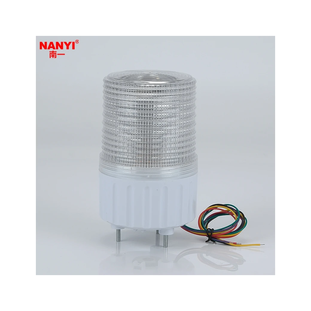 LED integrated three color warning light single-layer alarm light machine equipment signal indicator light flashes and stays on