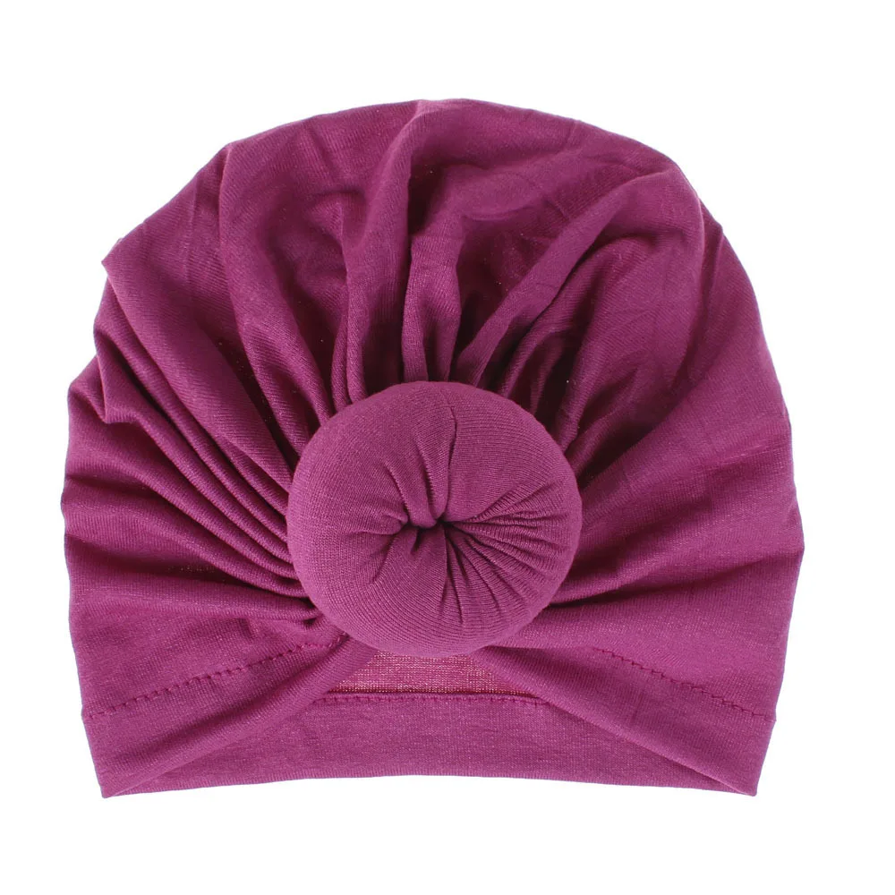 hot selling new trendy Headband Pre-Tied Bonnet Turban Bun Knot Beanie Cap Headwrap Hat for girls women