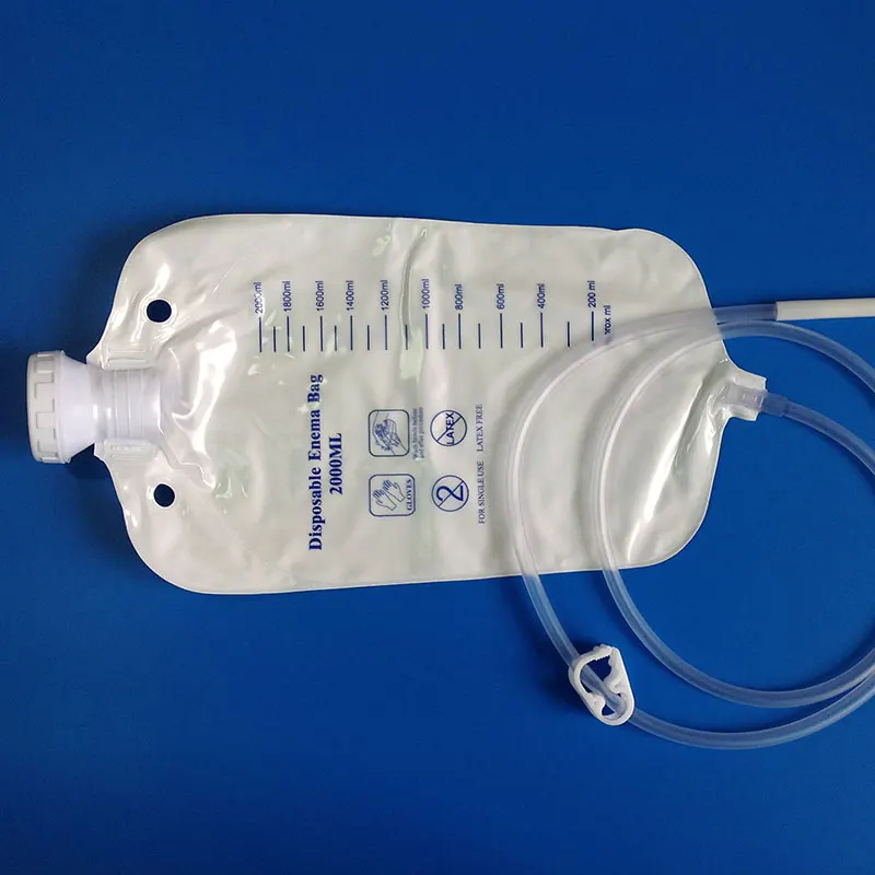 Factory Sale High Quality Medical Disposable Pvc Enema Bag/kit
