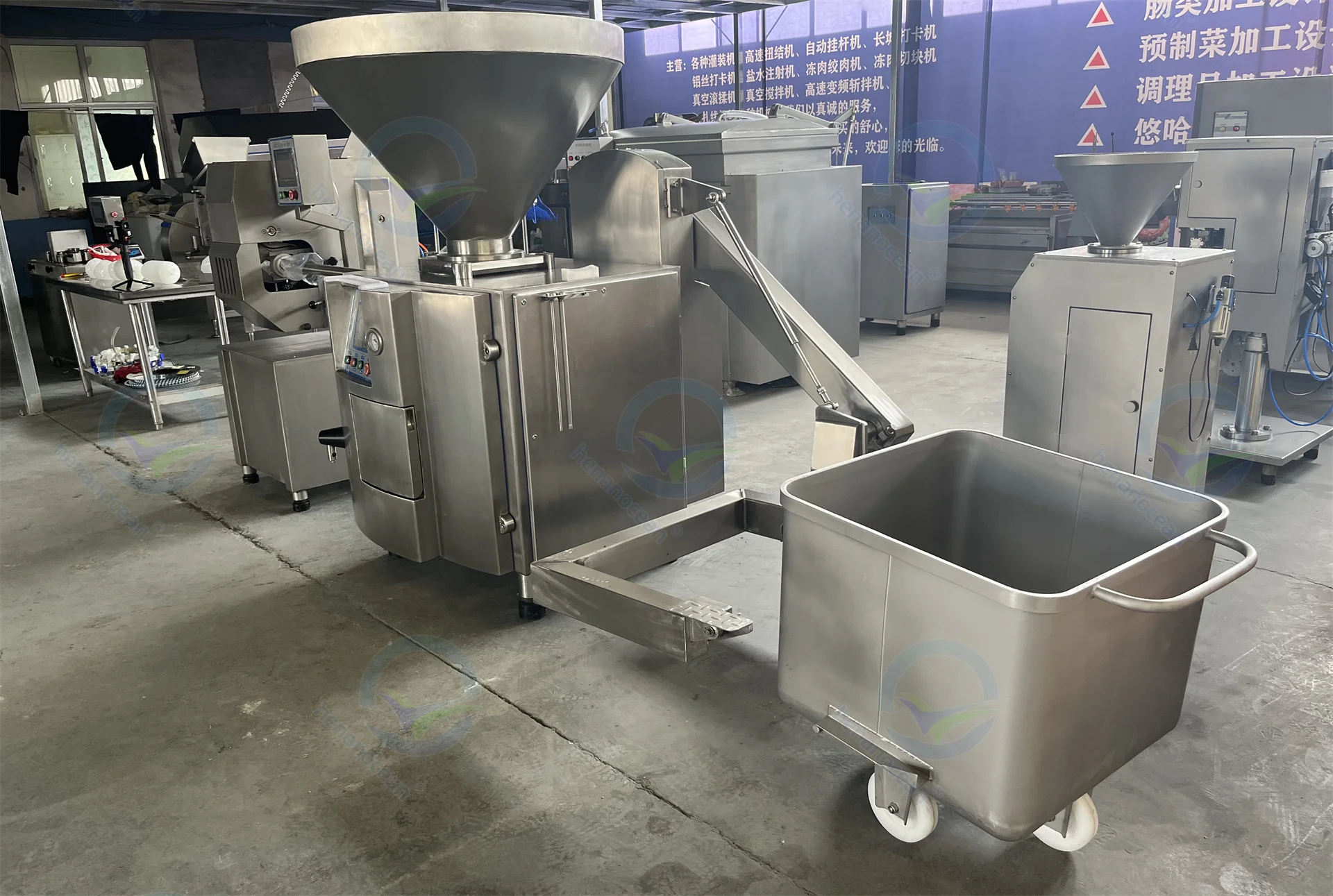 Vacuum Chorizo Stuffing Machine Stuffer Sausage Machine/sausage Vacuum Filler Vacuum Sausage Stuffer Filling Machine