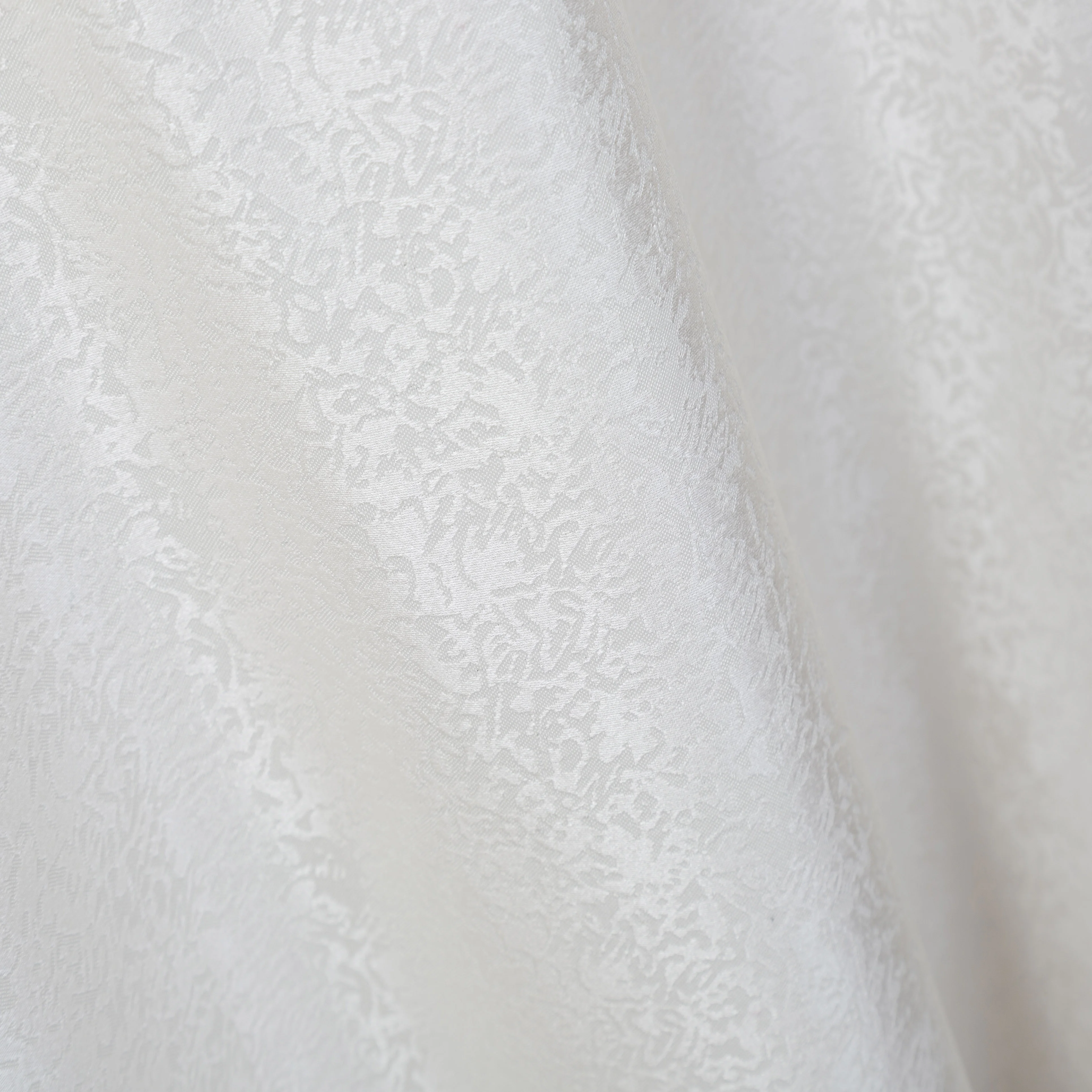 wedding party restaurant polyester round circular white table cloth