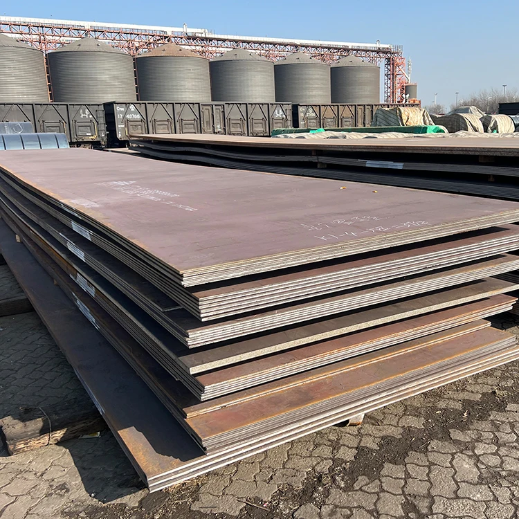 Factory price 6mm 8mm 10mm Hr carbon steel coil sheet ASTM A36 SS400 Q235B S235JR Hot rolled steel plate