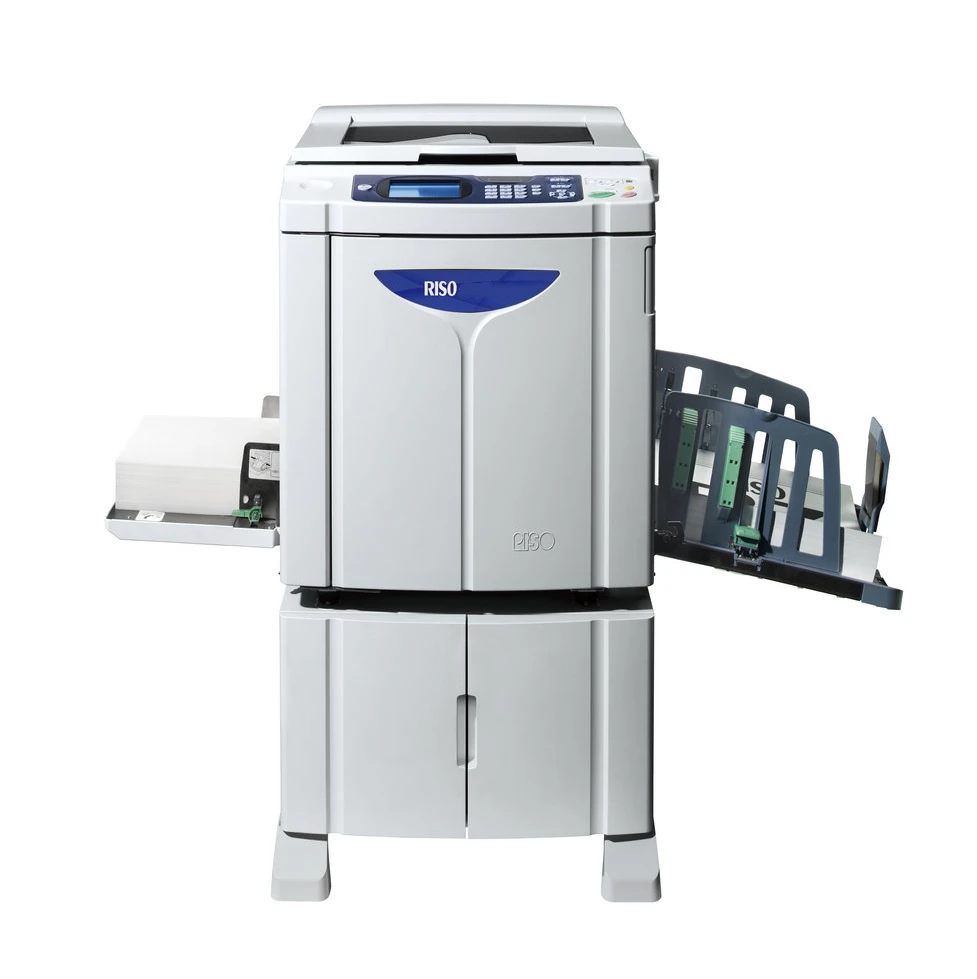 Digital Duplicator 180ppm High Speed Inkjet A3 Paper Printer For RISO SE638 628 938 Low Cost 3 in 1 Colored Refurbished Machine