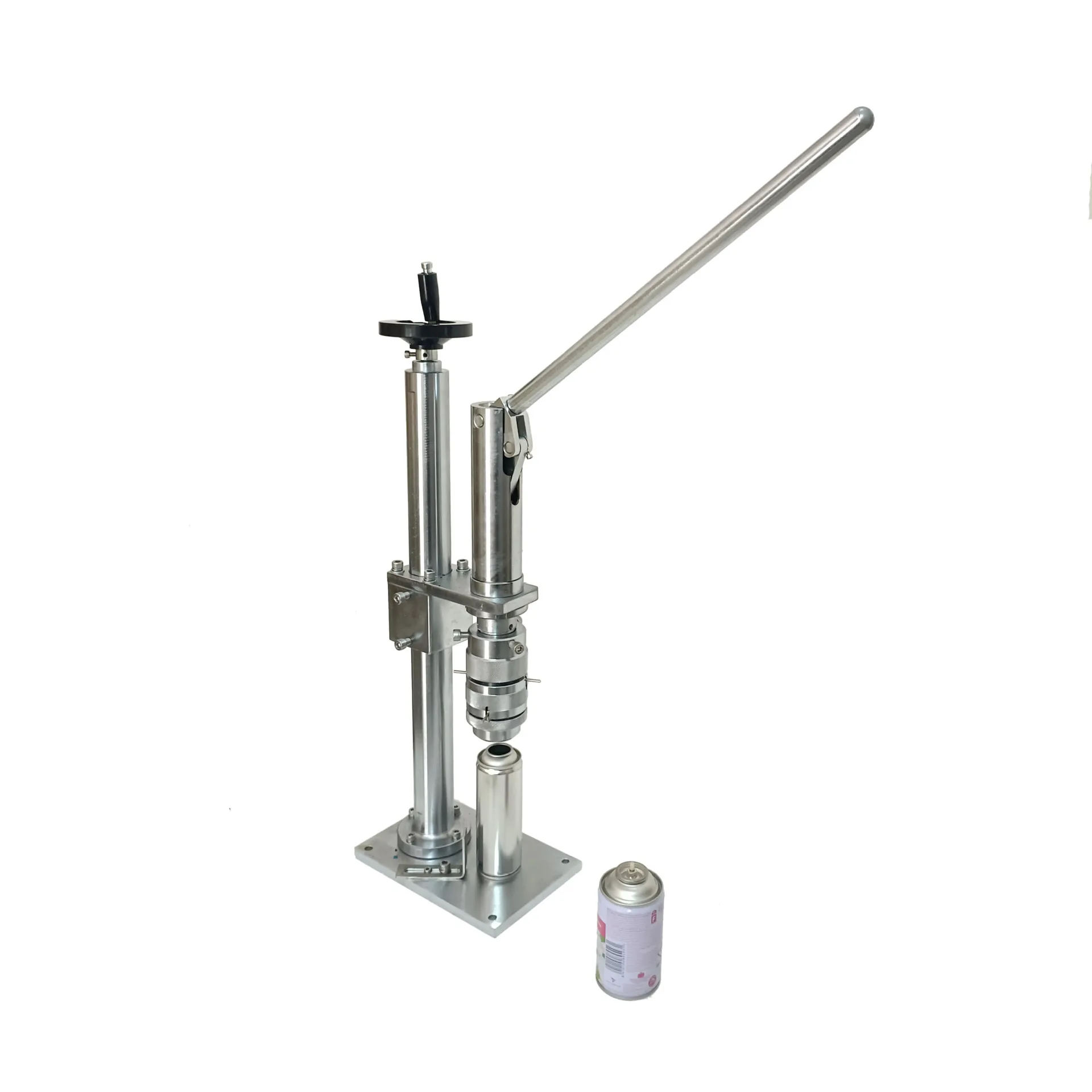 Aerosol Filling And Crimping Machine for Spray Paint Can Capping  Manual Aerosol Cans Sealing Machine