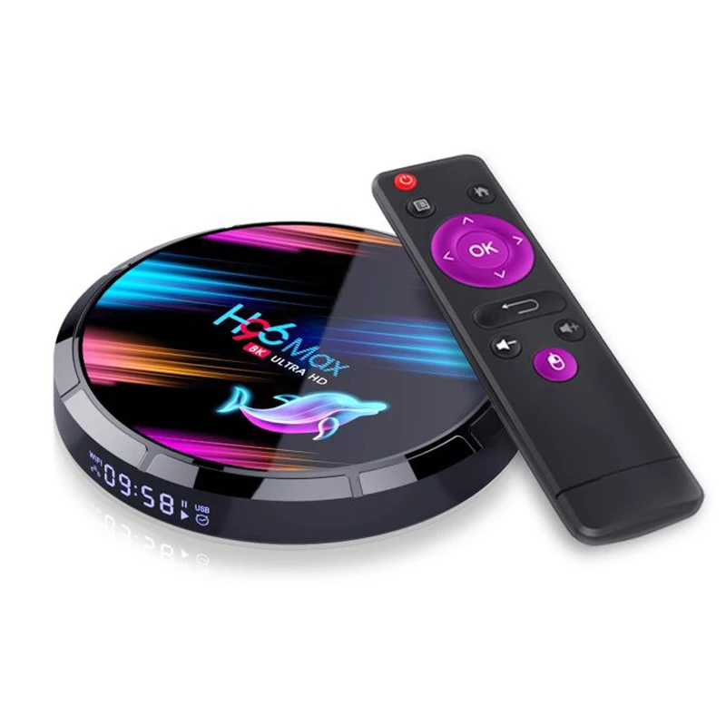 set-top box tv factory price H96 max X3 S905X3 4k HDR ram 4gb ddr3 128GB internet android 9.0 tv set set-top box