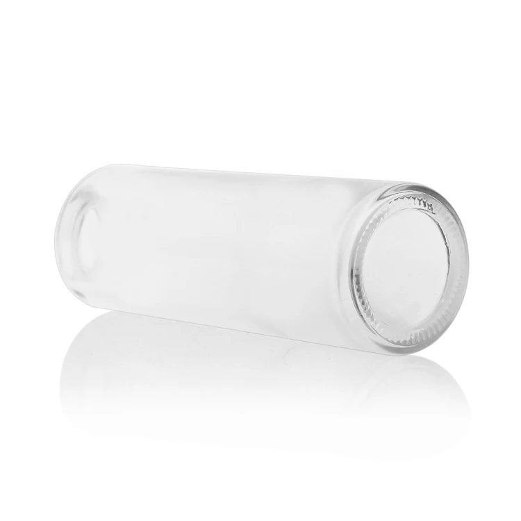 Luxurious Private Label Skincare Packaging Empty Clear Cosmetic Whitening Face Lotion Airless Pump Glass Bottles