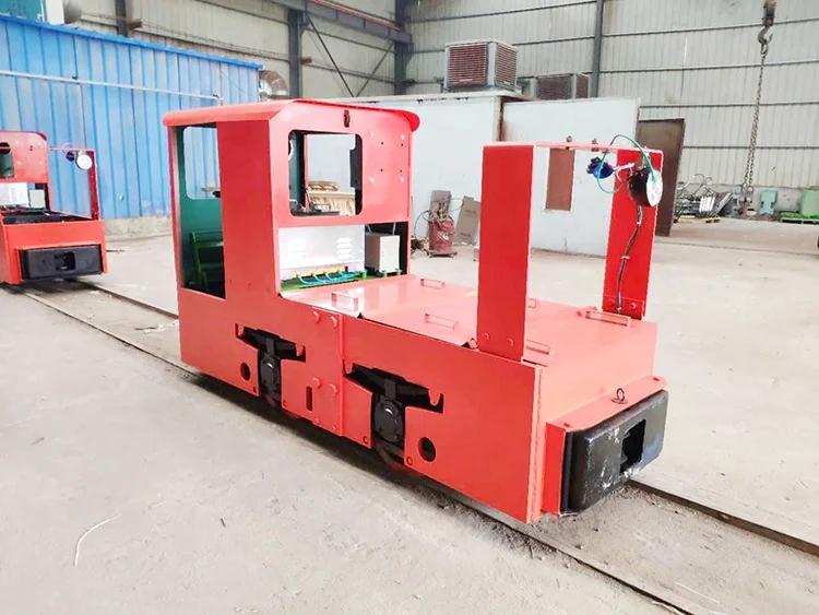 Underground Traction Locomotive National Standard Track Locomotive Narrow Gauge Industrial And Mining Overhead Battery Electric