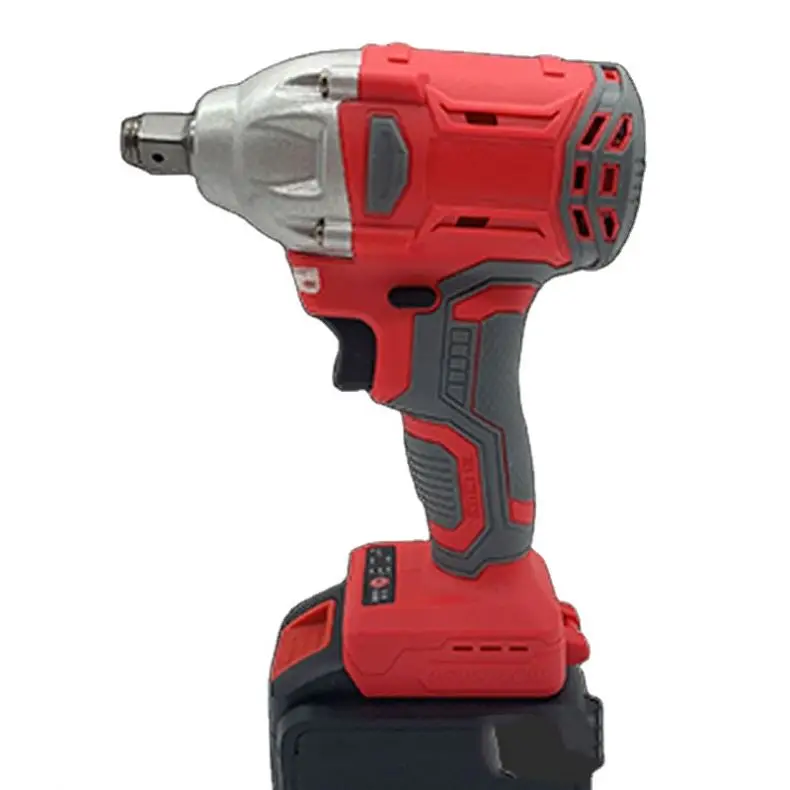 Wireless brushless rechargeable lithium wrench auto repair frame variable speed impact screwdriver high power charger