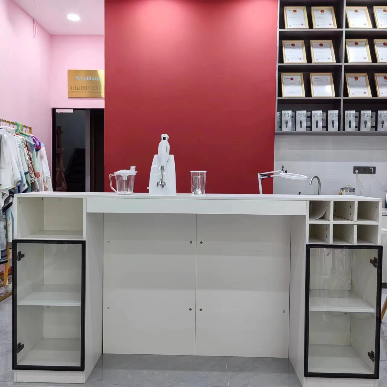 Wizhaus/horay MOTOR Hand Blender Plastic AC Motor English Mixing Bowl Free Spare Parts Food Processor Blender Mixer Hand Held