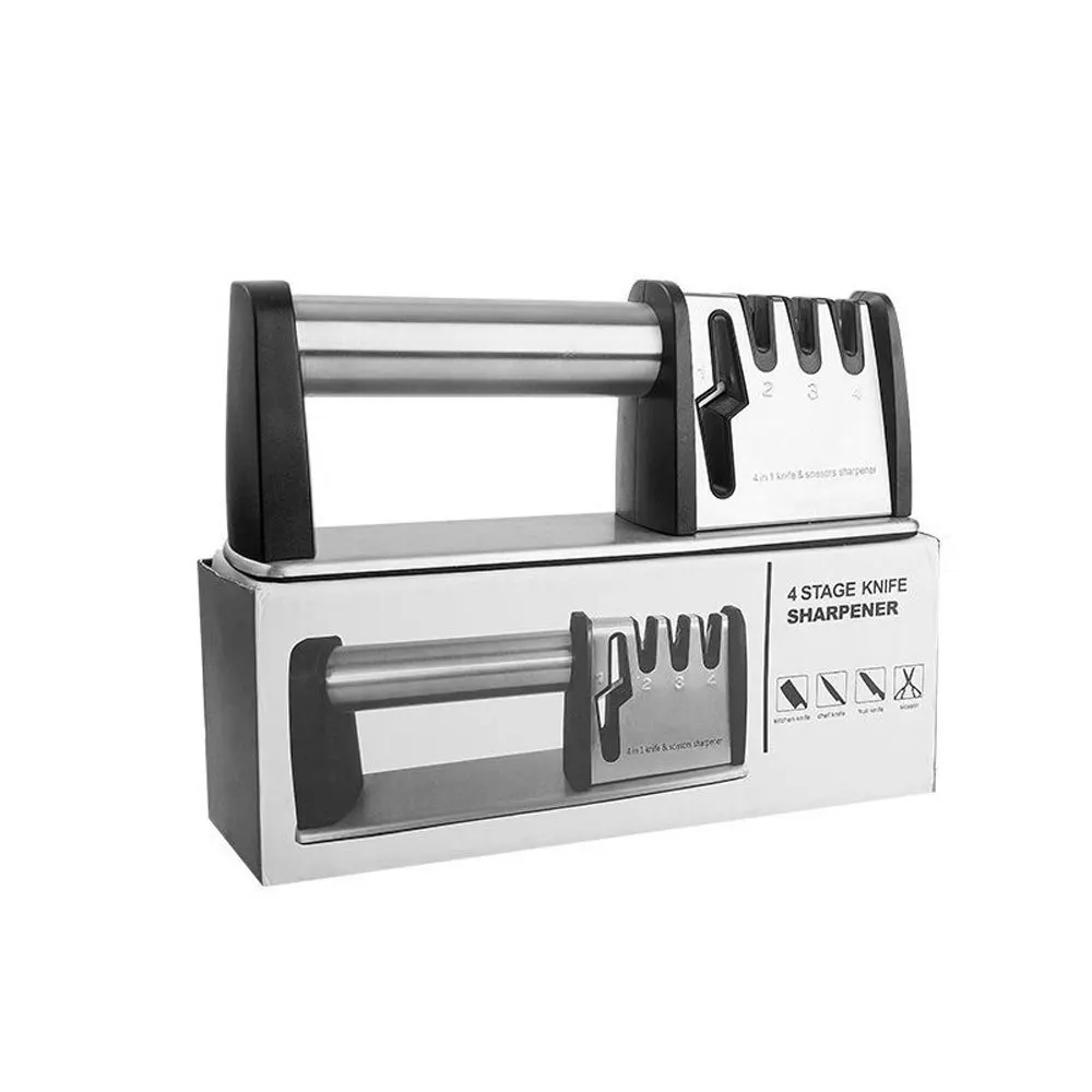 Professional Knife Sharpening Tool 4 Stages Blade Sharpener for all kinds of Kitchen Knives