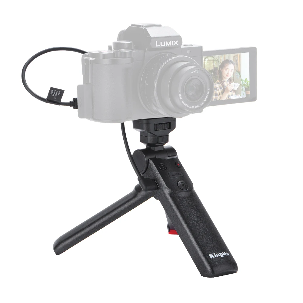 KingMa Mini Portable Shooting Grip Vlog Camera Grip for Vlogger and Video Ideal for Vlogging Pan Camera