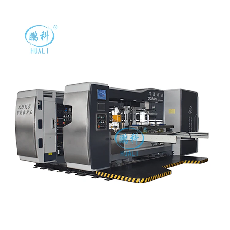 Lead edge feeder corrugated box slotting machine fully automatic slotter