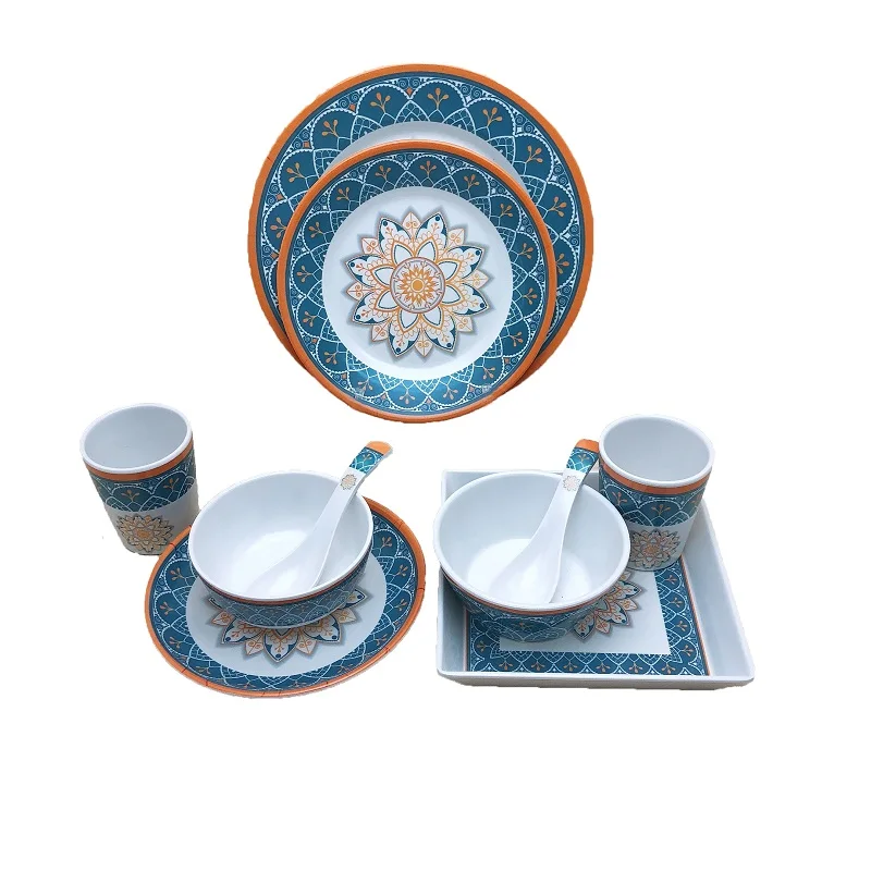 
melamine divided compartment snack serving plate melamine round dinner plates 